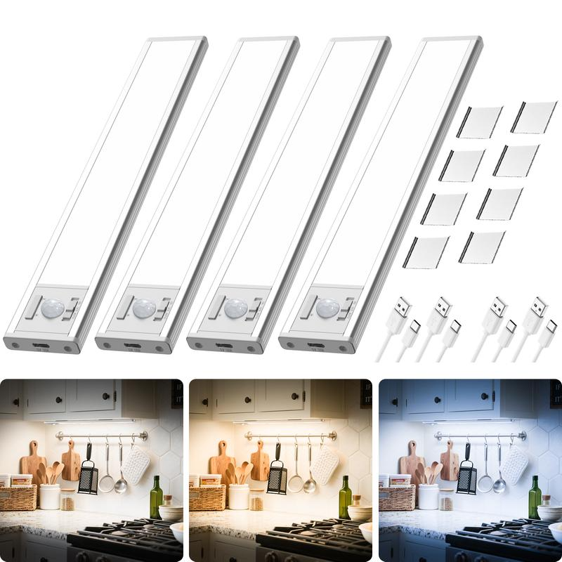 Light Up Dark Corners Instantly – Motion Sensor LED Lights for Kitchen Cabinets, Closets, Pantries & Stairs