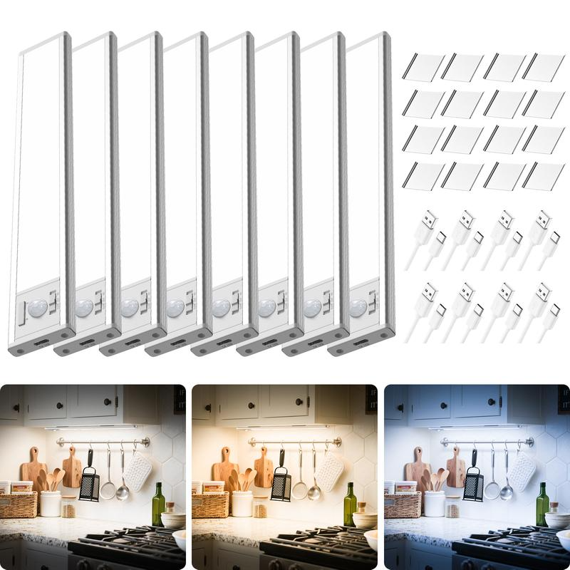 Light Up Dark Corners Instantly – Motion Sensor LED Lights for Kitchen Cabinets, Closets, Pantries & Stairs